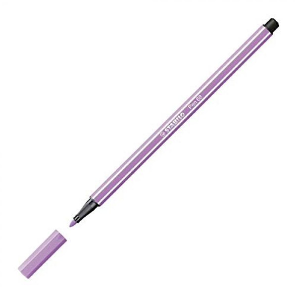 STABILO Fasermaler Pen 68, Strichstärke: 1,0 mm, flieder