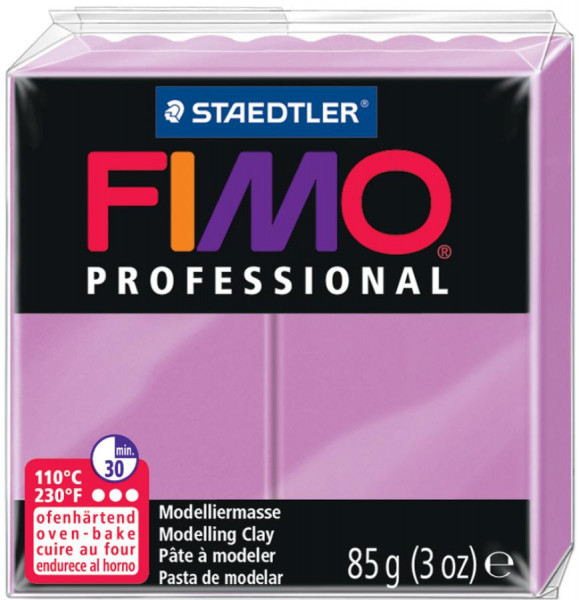 FIMO PROFESSIONAL Modelliermasse, lavendel, 85 g