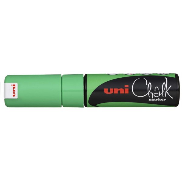 uni-ball Kreidemarker Chalk PWE-8K, neon-grün, Keilspitze