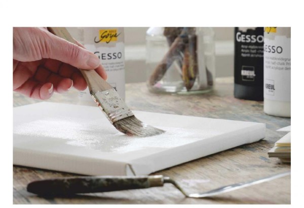 KREUL Acrylgrundierung SOLO Goya Gesso, weiß, 750 ml