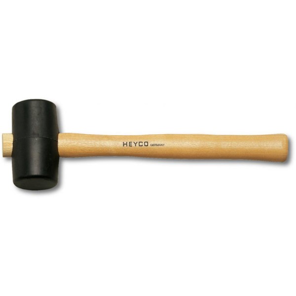 HEYCO Gummihammer, Durchmesser: 54 mm, 330 g