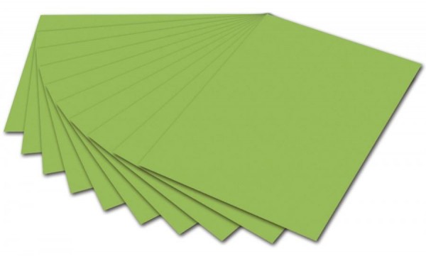 folia Fotokarton, DIN A4, 300 g/qm, hellgrün