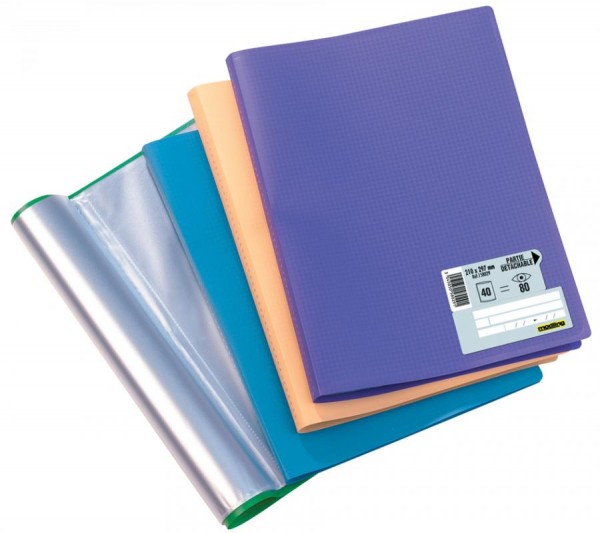 ELBA Sichtbuch ´Memphis´, mit 30 Hüllen, farbig sortiert