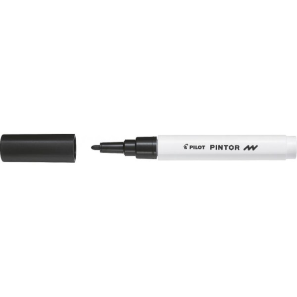 PILOT Pigmentmarker PINTOR, fein, silber