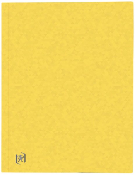Oxford Aktendeckel Top File+, DIN A4, blanko, gelb