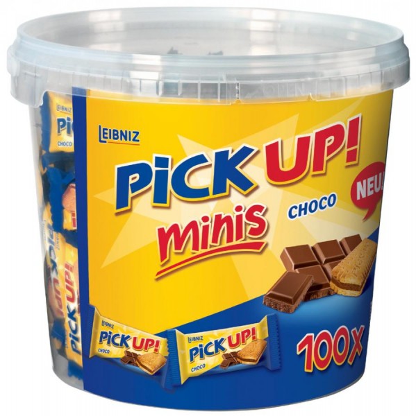 LEIBNIZ Keksriegel ´PiCK UP! Choco minis´, Vorteilsbox