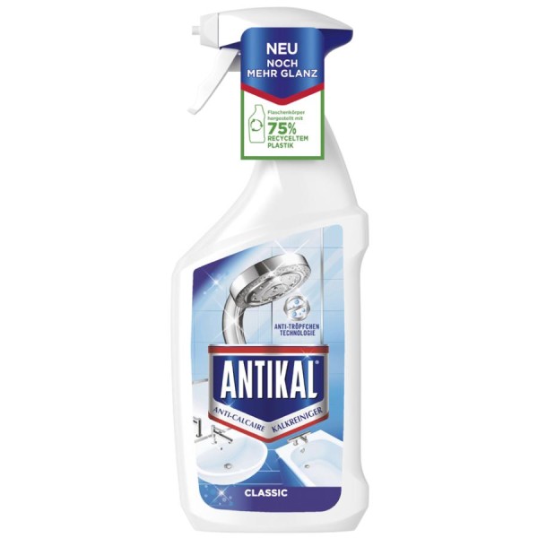 ANTIKAL Kalkreiniger-Spray CLASSIC, 750 ml Sprühflasche