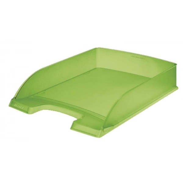 LEITZ Briefablage Plus Standard, A4, Polystyrol, grün frost