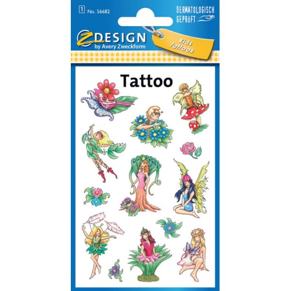 AVERY Zweckform ZDesign KIDS Tattoos ´Ritter´