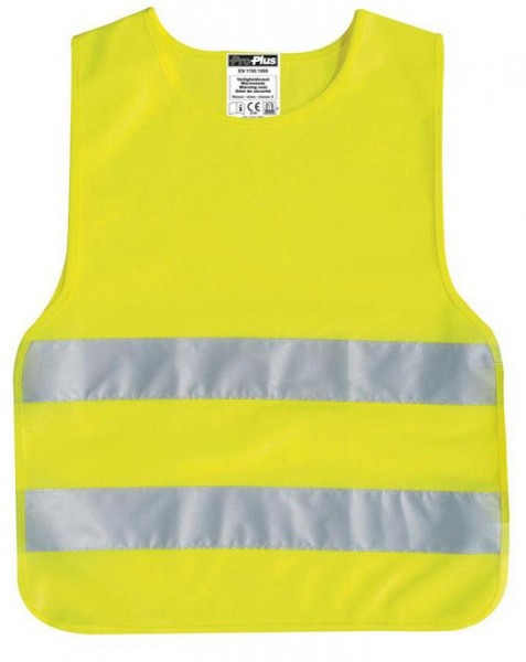 IWH Kinder-Pannenweste/Warnweste, DIN EN 1150, gelb