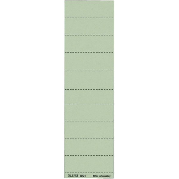 LEITZ Blanko-Beschriftungsschildchen, (B)60 x (H)21 mm, grün