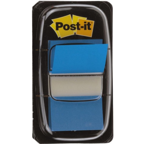 Post-it Haftmarker Index, 25,4 x 43,2 mm, blau