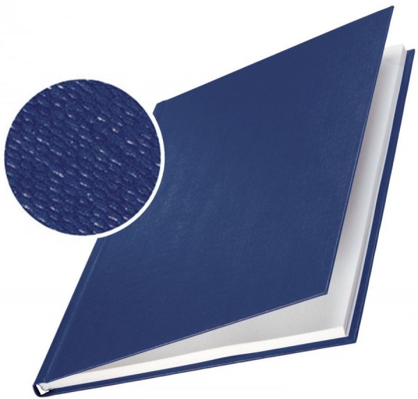 LEITZ Buchbindemappe impressBind, A4, 7 mm, blau, Hard Cover