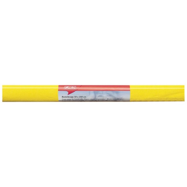 herlitz Krepp-Papier, (B)500 x (L)2.500 mm, gelb