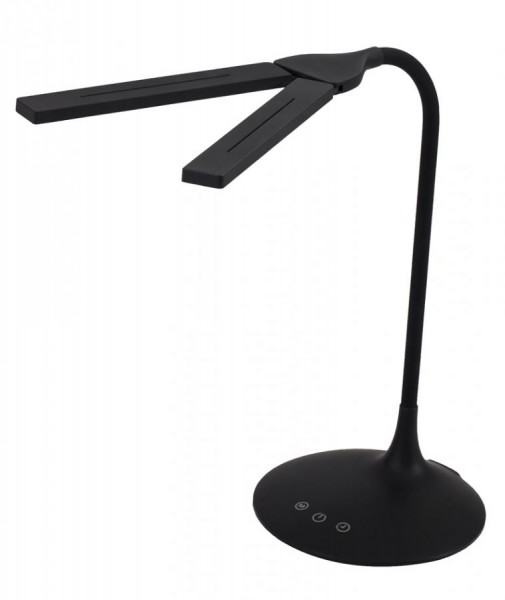 ALBA LED-Tischleuchte ´LEDTWIN´, kabellos, mit Akku, schwarz