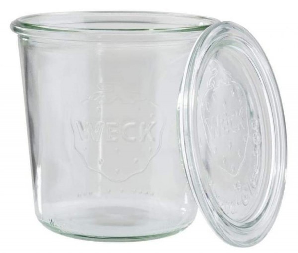 APS Weck-Glas mit Deckel, Sturz-Form, 160 ml, 12er Set