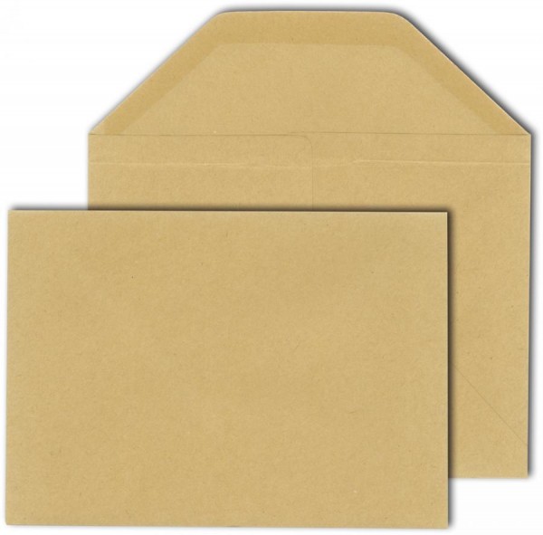 MAILmedia Wertbriefhülle, DIN B6, 125 x 176 mm, braun
