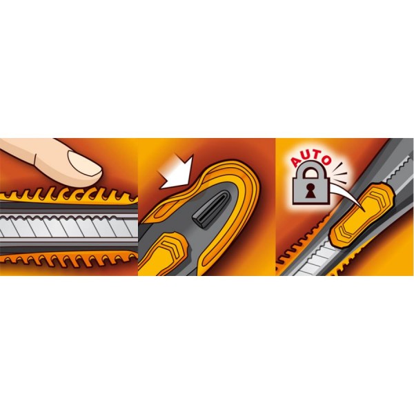 Maped Cutter Ultimate, Klinge: 9 mm, für Rechtshänder