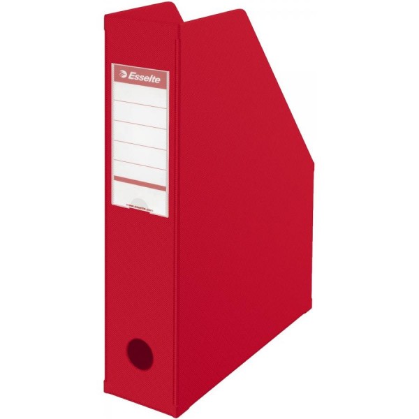 Esselte Stehsammler VIVIDA, DIN A4, Pappe, rot, (B)70 mm