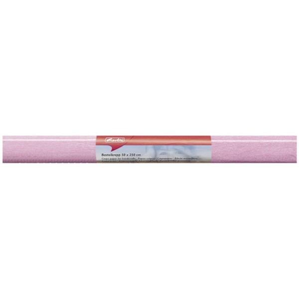 herlitz Krepp-Papier, (B)500 x (L)2.500 mm, rosa