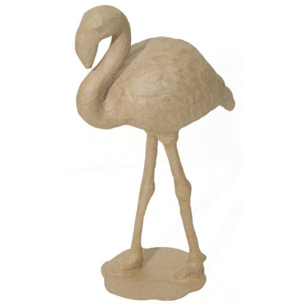 décopatch Pappmaché-Figur "Flamingo", 270 mm