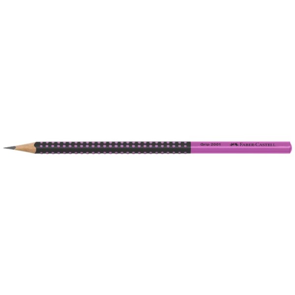 FABER-CASTELL Bleistift GRIP 2001 TWO TONE, pink