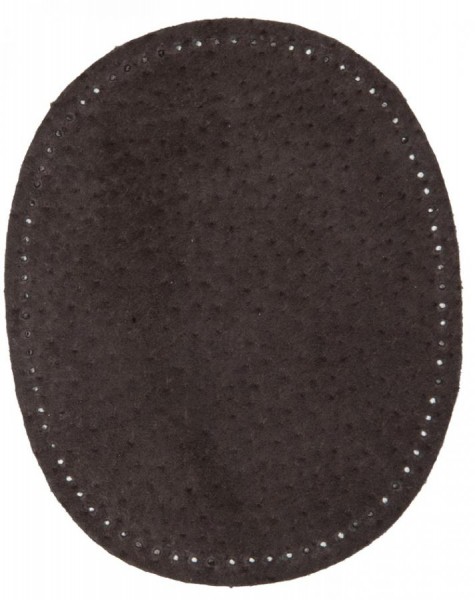 KWM Aufnäh-Flecken, Leder, braun