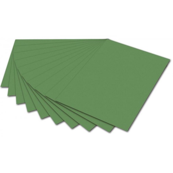 folia Fotokarton, DIN A4, 300 g/qm, moosgrün
