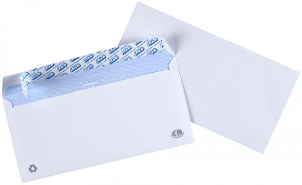 GPV Briefumschläge, B6R, 120 x 176 mm, weiß, ohne Fenster