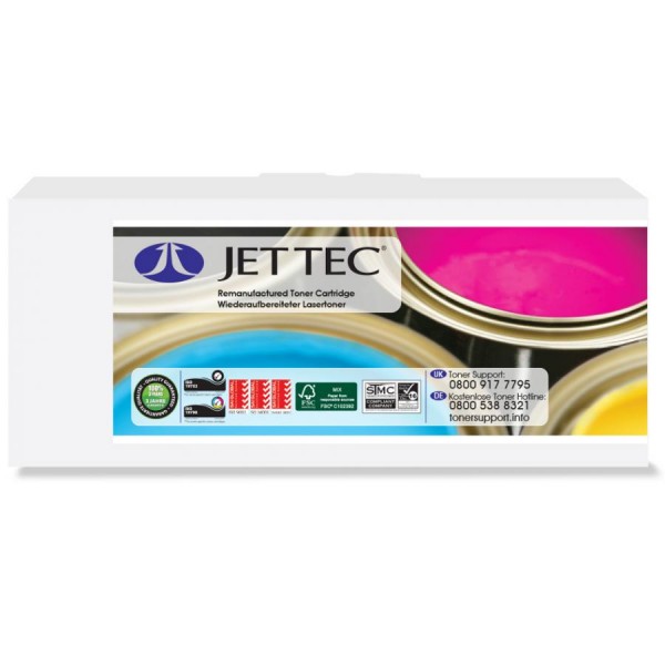 JET TEC Toner H154204 ersetzt HP CF542A, gelb
