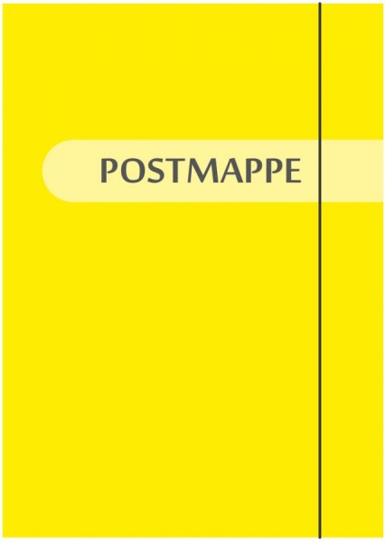 RNK Verlag Postmappe mit Schriftzug, DIN A4, Karton