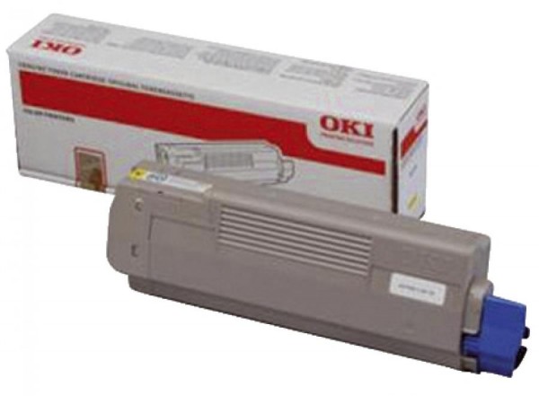 Original Toner für OKI C610/N/DN/DTN, gelb