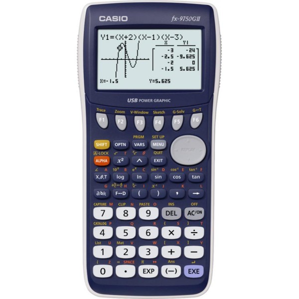 CASIO Grafikrechner FX-9750G II, Batteriebetrieb
