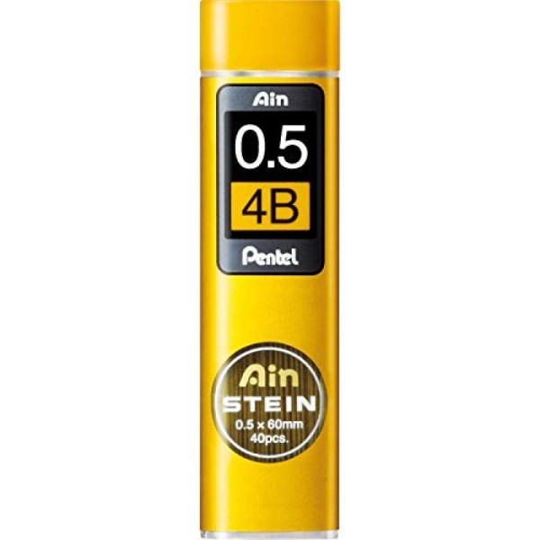 Pentel Druckbleistift-Feinmine AIN STEIN C275 Härtegrad: 4B