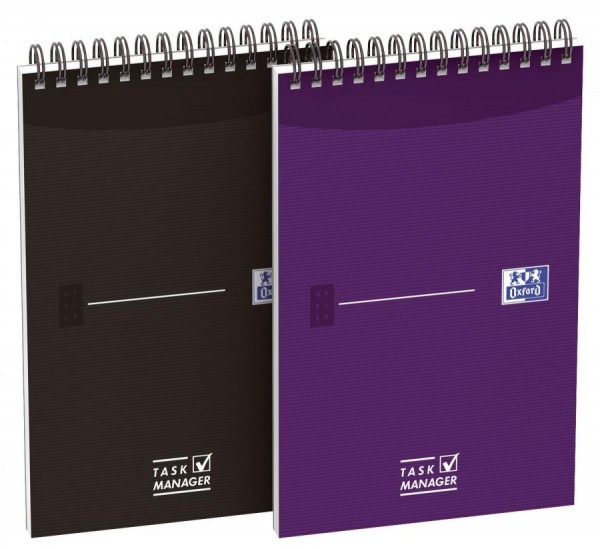 Oxford Office Spiralnotizblock ´Task Manager´, 125 x 200 mm