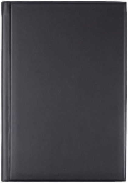 rido idé Buchkalender ´Ultraplan´, immerwährend, schwarz