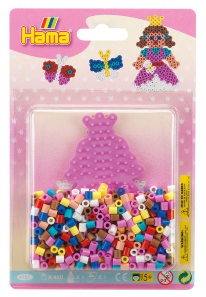 Hama Bügelperlen midi ´Prinzessin/Schmetterling´, im Blister