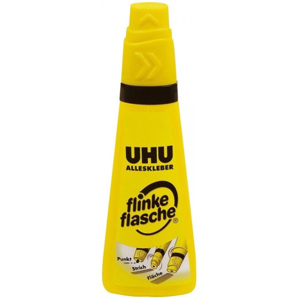 UHU Alleskleber flinke flasche, lösemittelhaltig, 90 g