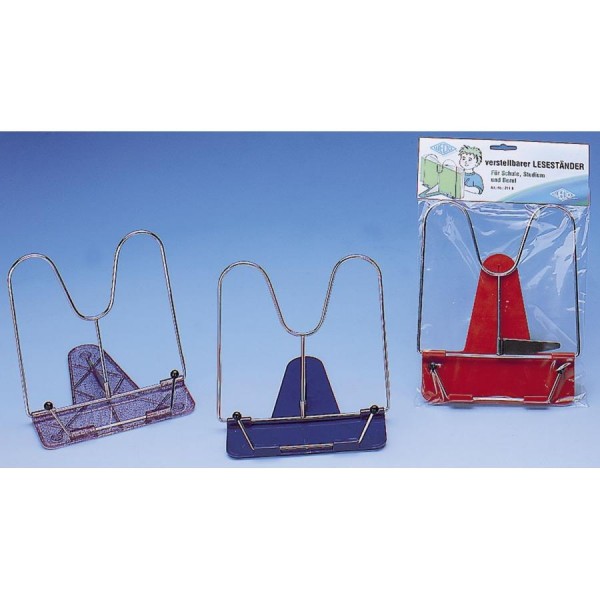 WEDO Leseständer, mit Kunststoffunterteil, Standardfarben