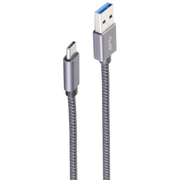 shiverpeaks BASIC-S USB 3.2 Kabel, USB-A - USB-C, 1,00 m