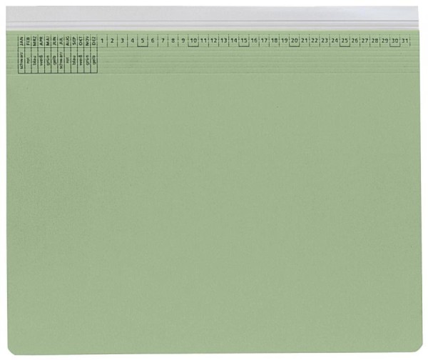 Q-Connect® Hängehefter Rechtsheftung grün Q-CONNECT KF15785 9040130 25 Stück