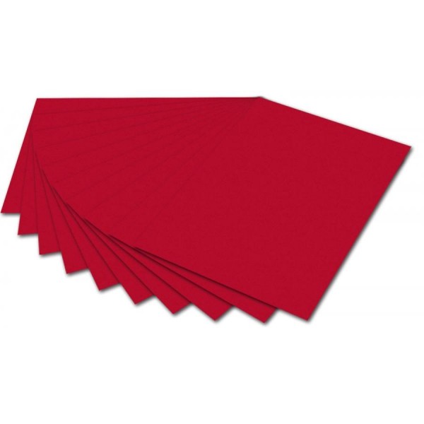 folia Fotokarton, DIN A4, 300 g/qm, hochrot