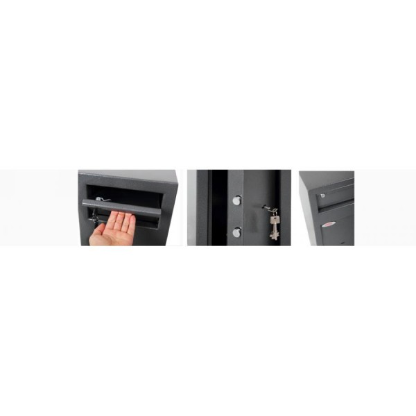 phoenix Einwurf-Tresor SS0992K, graphit grau