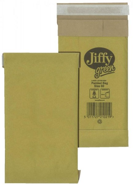MAILmedia Jiffy Papierpolsterversandtasche, Größe: 0