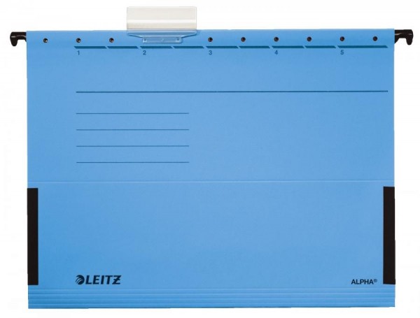 LEITZ ALPHA Hängetasche, A4, mit Fröschen, blau
