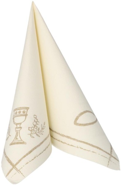 PAPSTAR Servietten ROYAL Collection Kommunion/Konfirmation