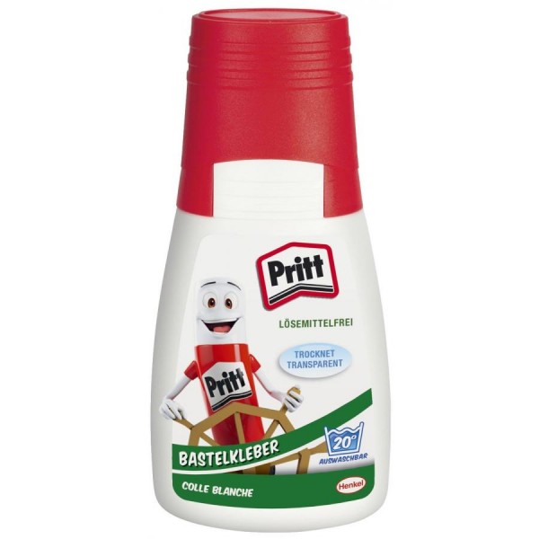 Pritt Bastelkleber, lösemittelfrei, 50 g Flasche