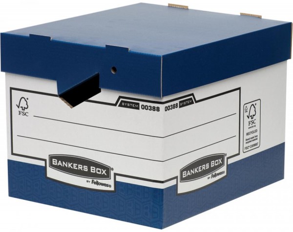 Fellowes BANKERS BOX SYSTEM Archiv-/Transportbox Heavy Duty