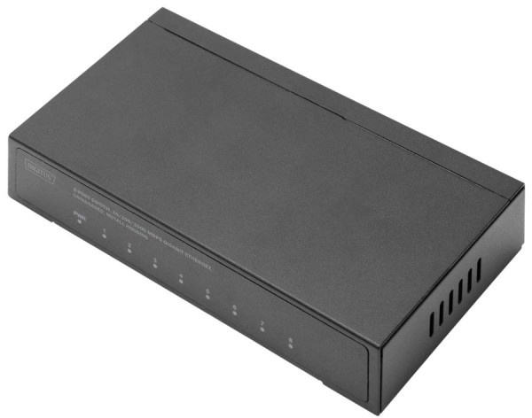 DIGITUS Desktop Gigabit Switch, 8-Port, Unmanaged
