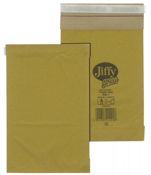 MAILmedia Jiffy Papierpolsterversandtasche, Größe: 1